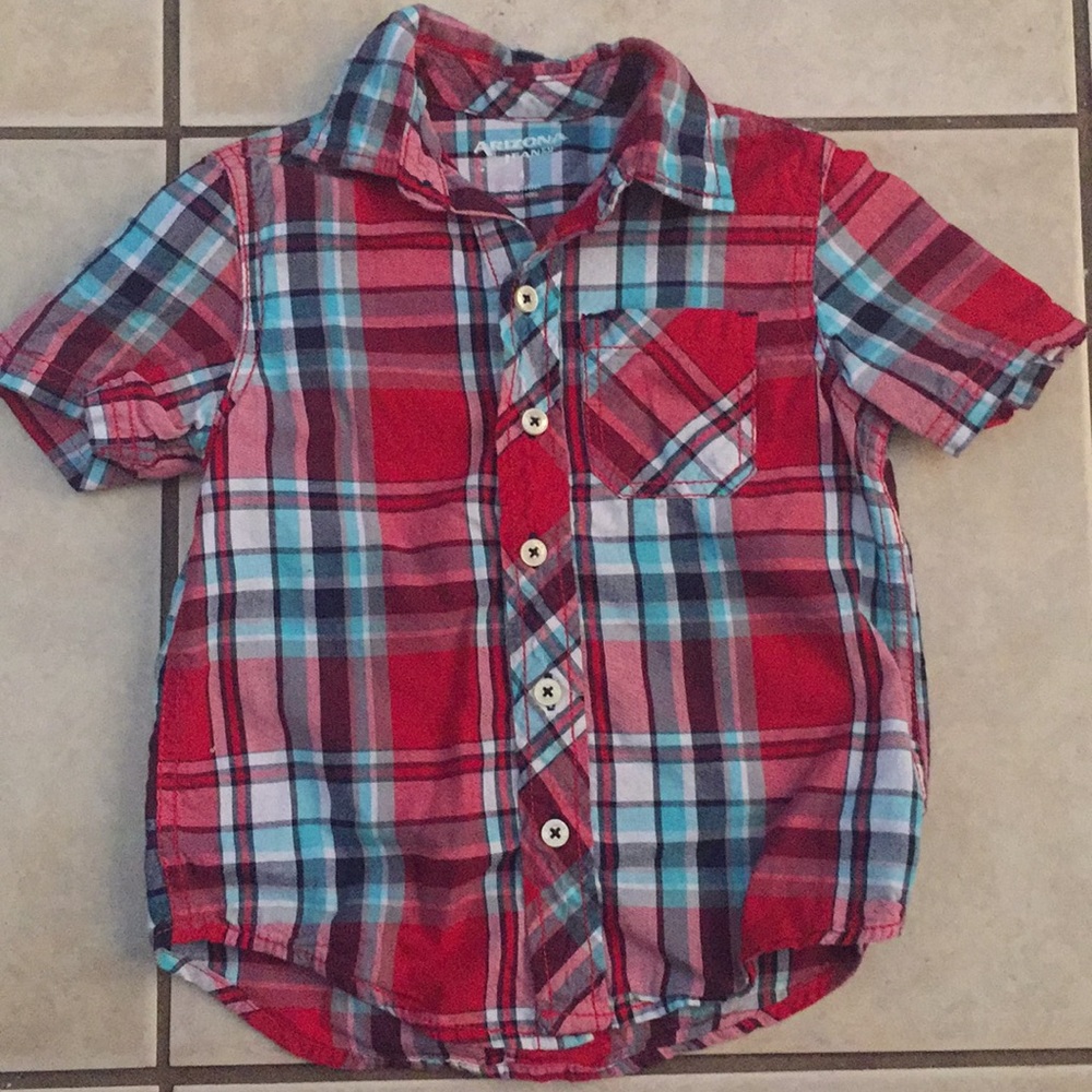 Boys size 4 button down